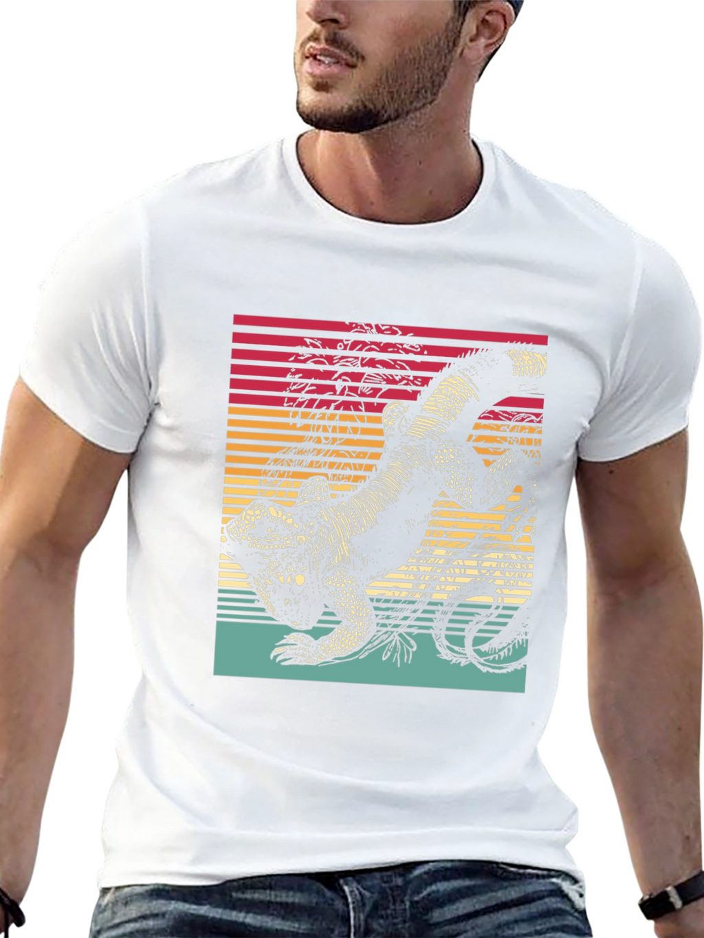 Retro Lizard Graphic Tee