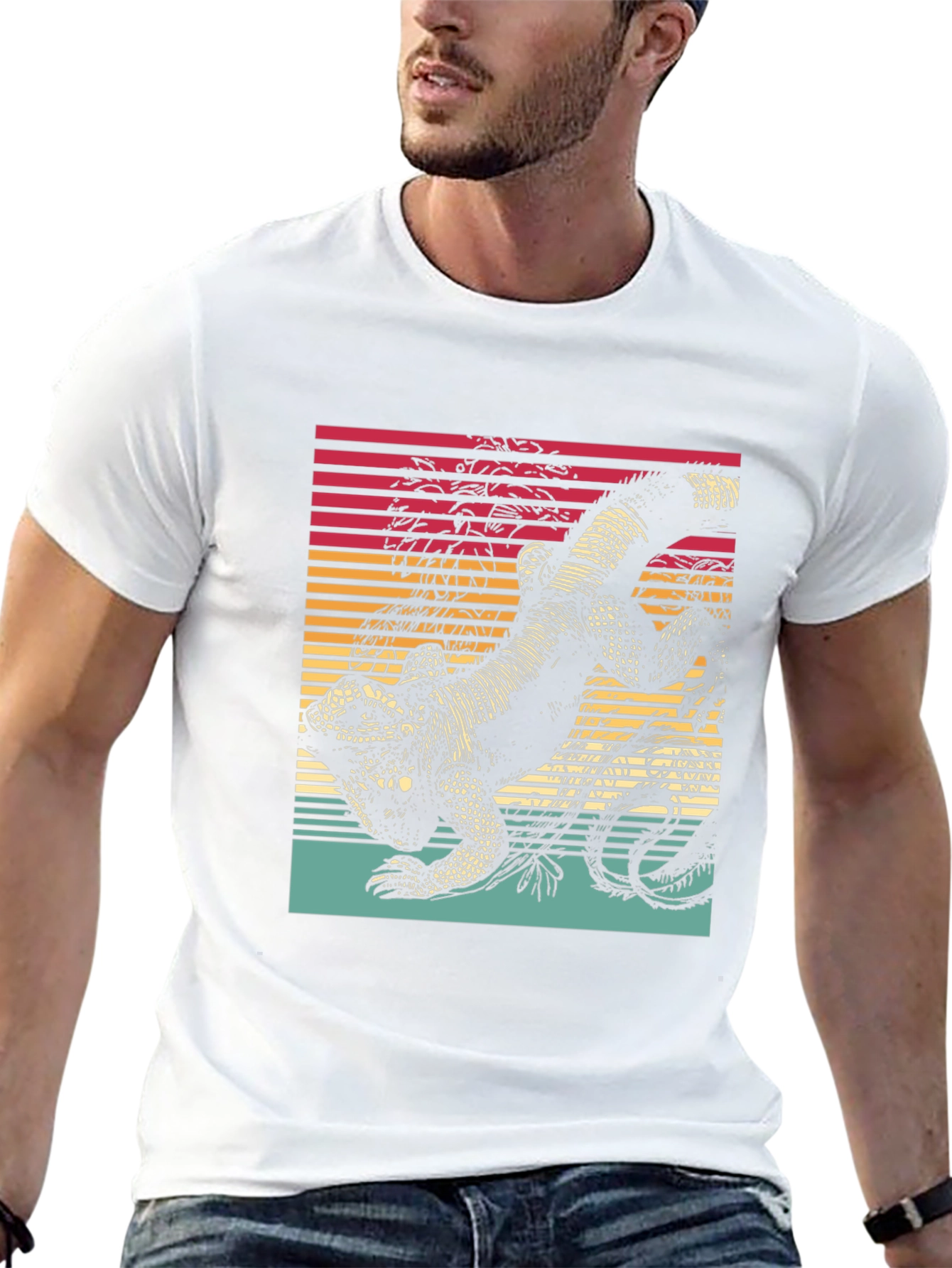 Retro Lizard Graphic Tee