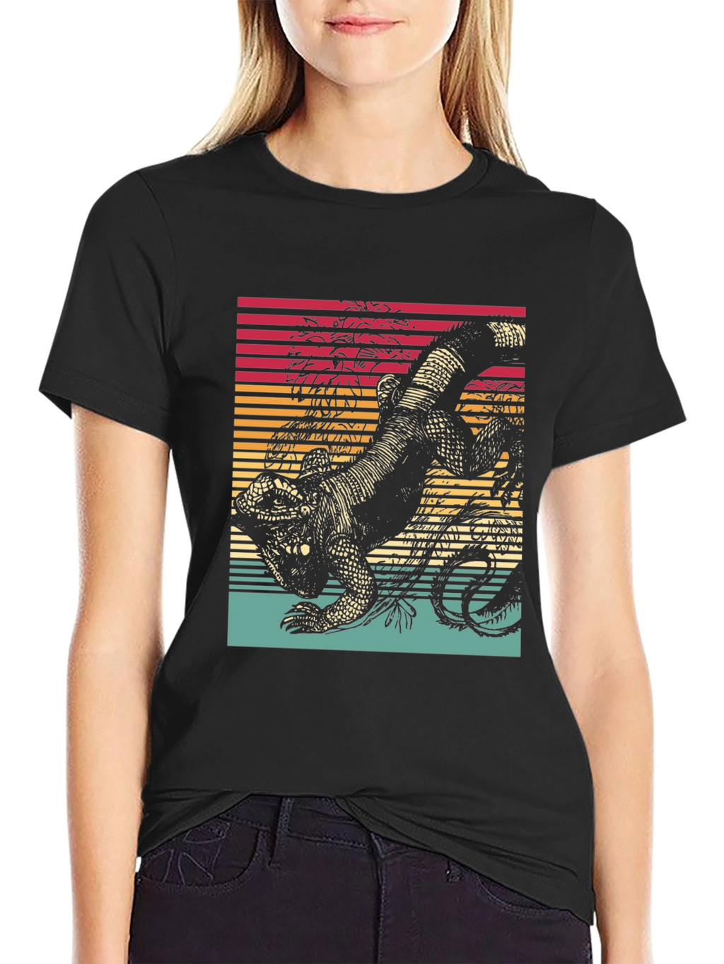 Retro Lizard Graphic Tee