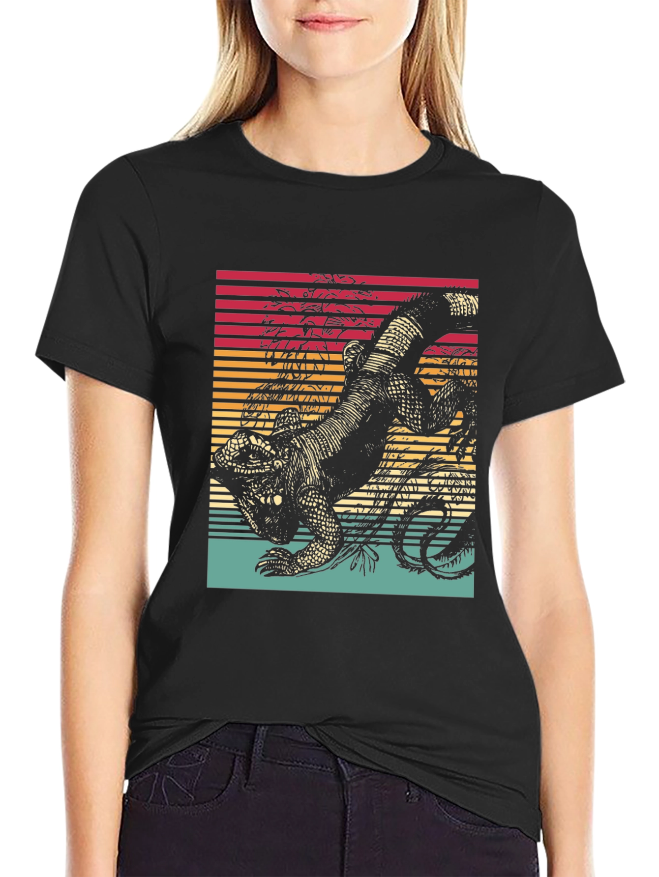 Retro Lizard Graphic Tee