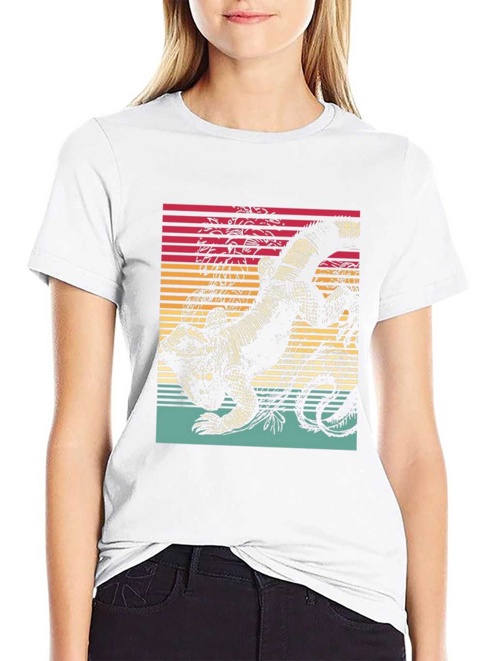 Retro Lizard Graphic Tee