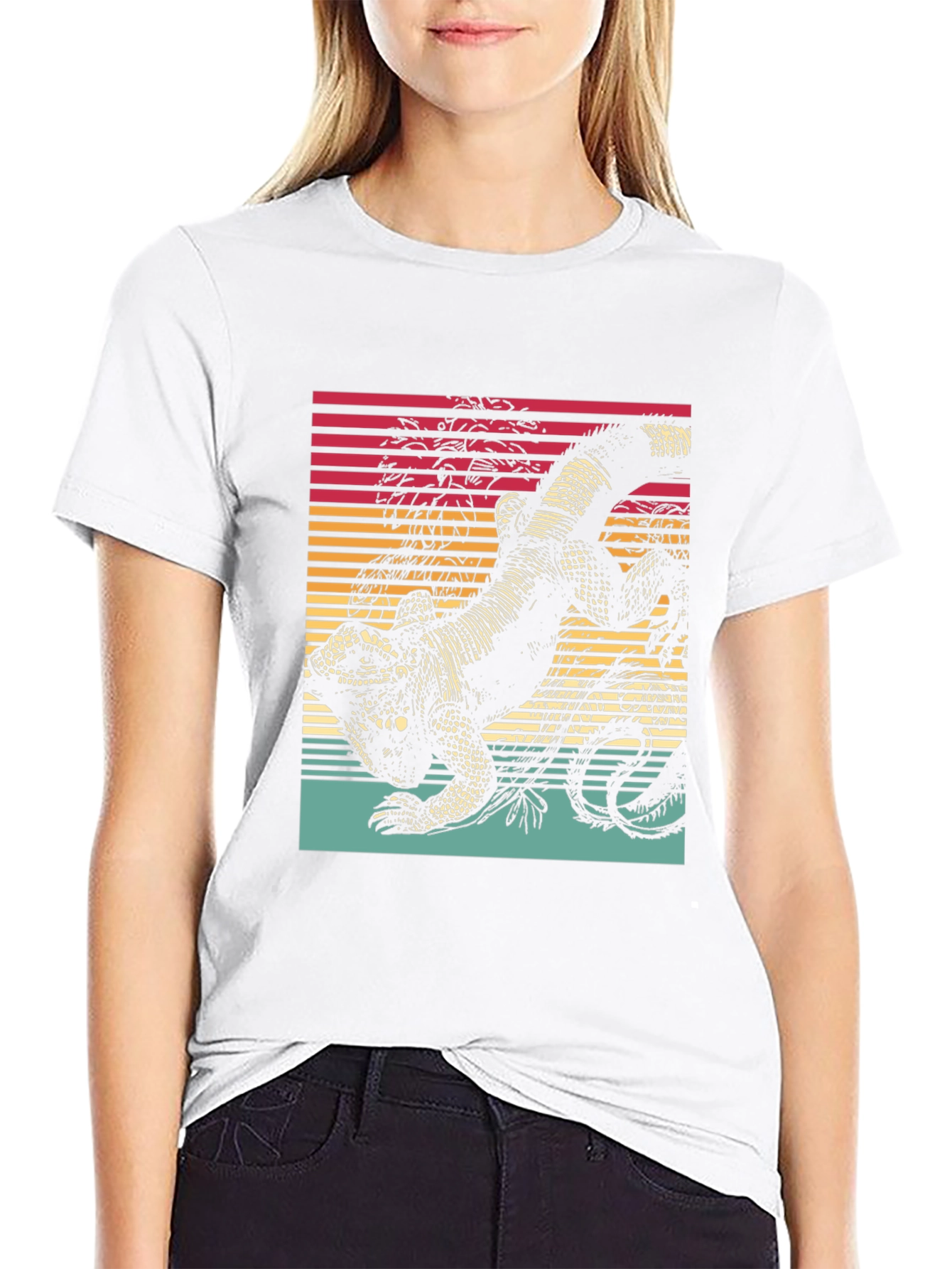 Retro Lizard Graphic Tee