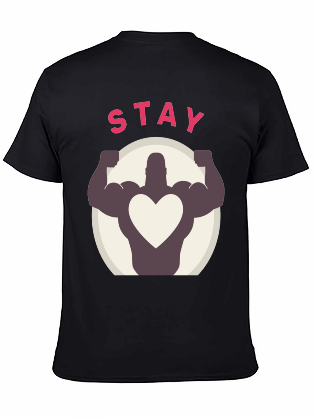 Stay Strong Heart Graphic Tee
