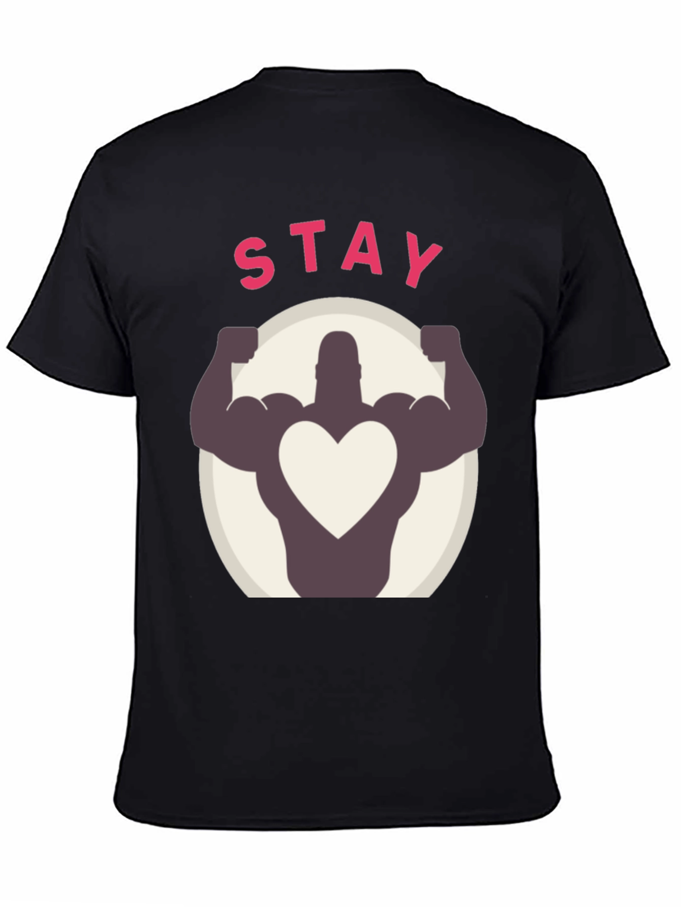 Stay Strong Heart Graphic Tee