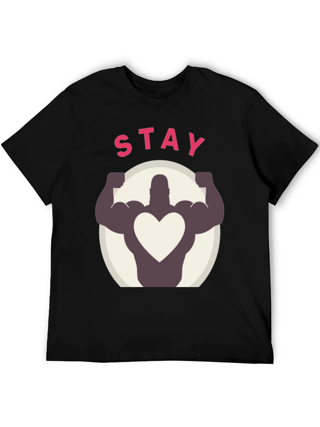 Stay Strong Heart Graphic Tee