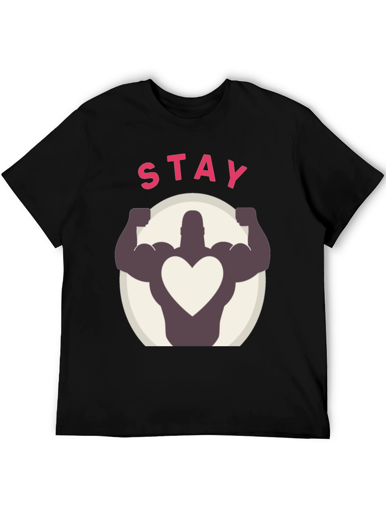 Stay Strong Heart Graphic Tee