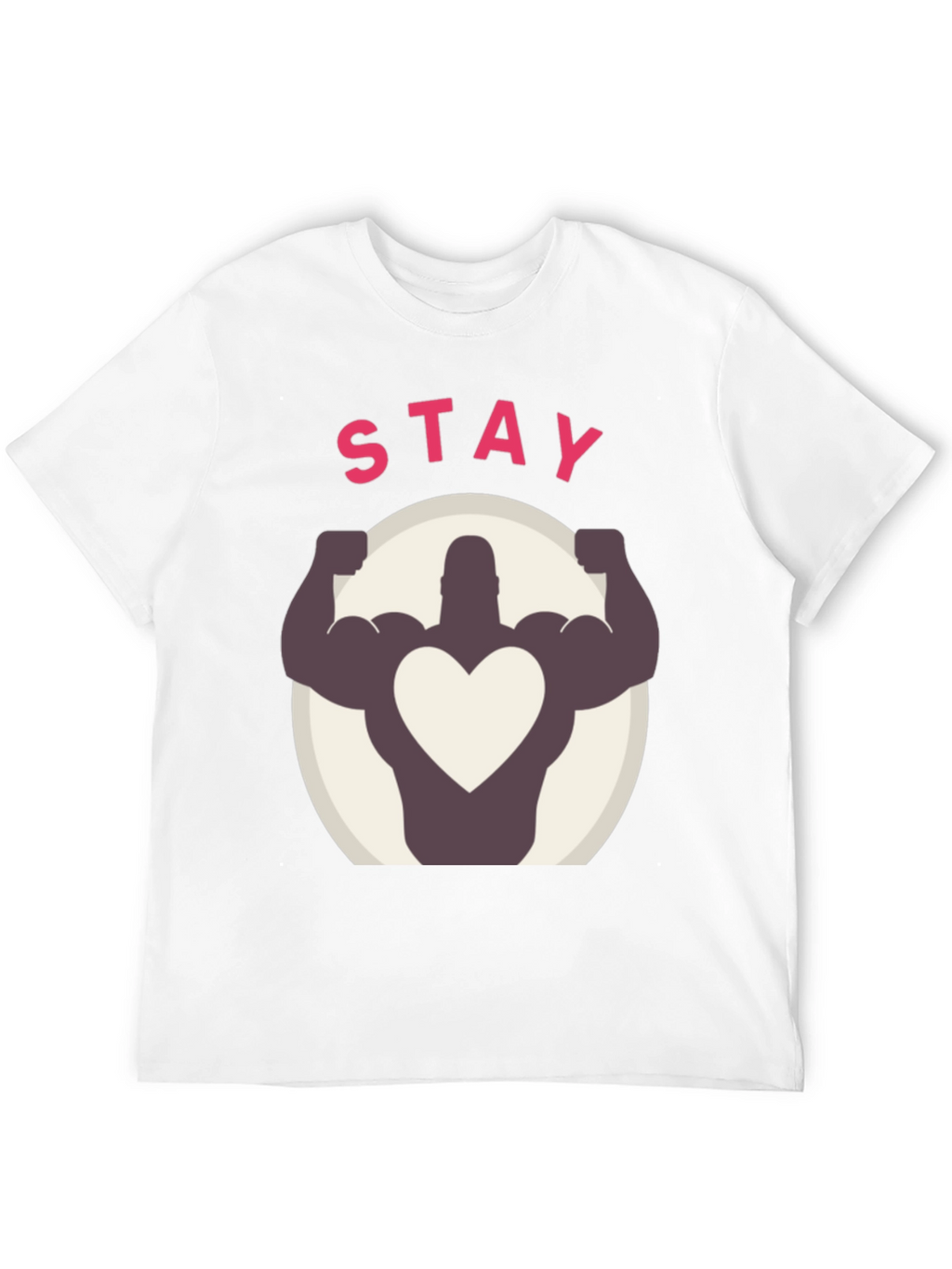 Stay Strong Heart Graphic Tee