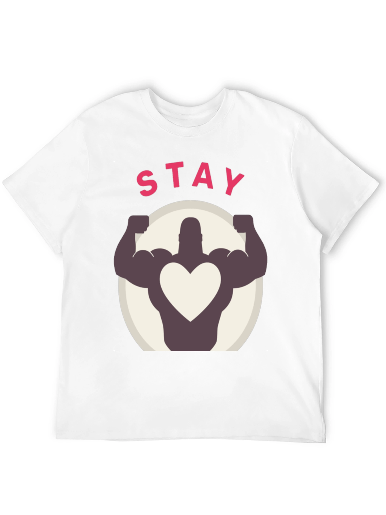 Stay Strong Heart Graphic Tee