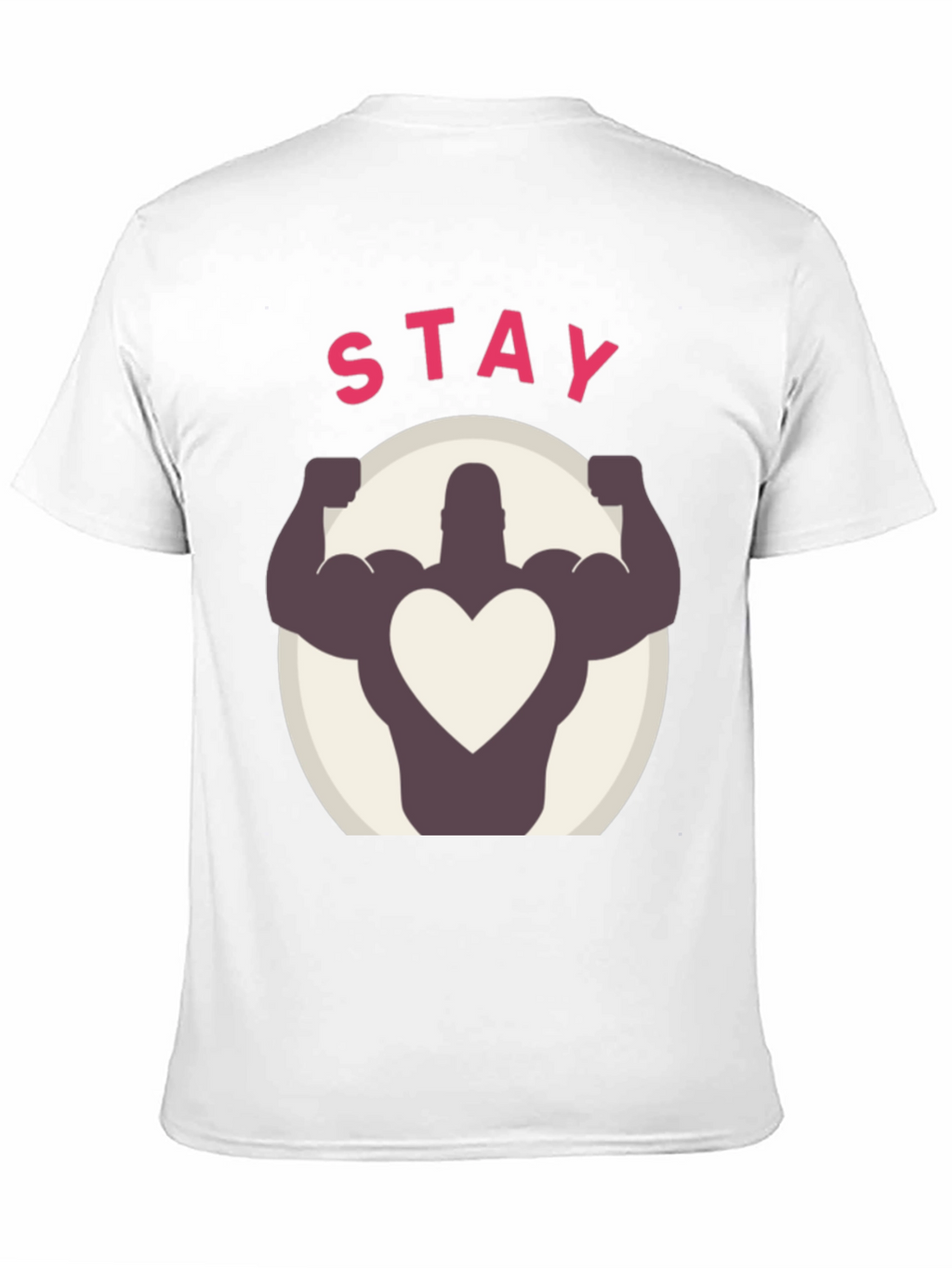 Stay Strong Heart Graphic Tee