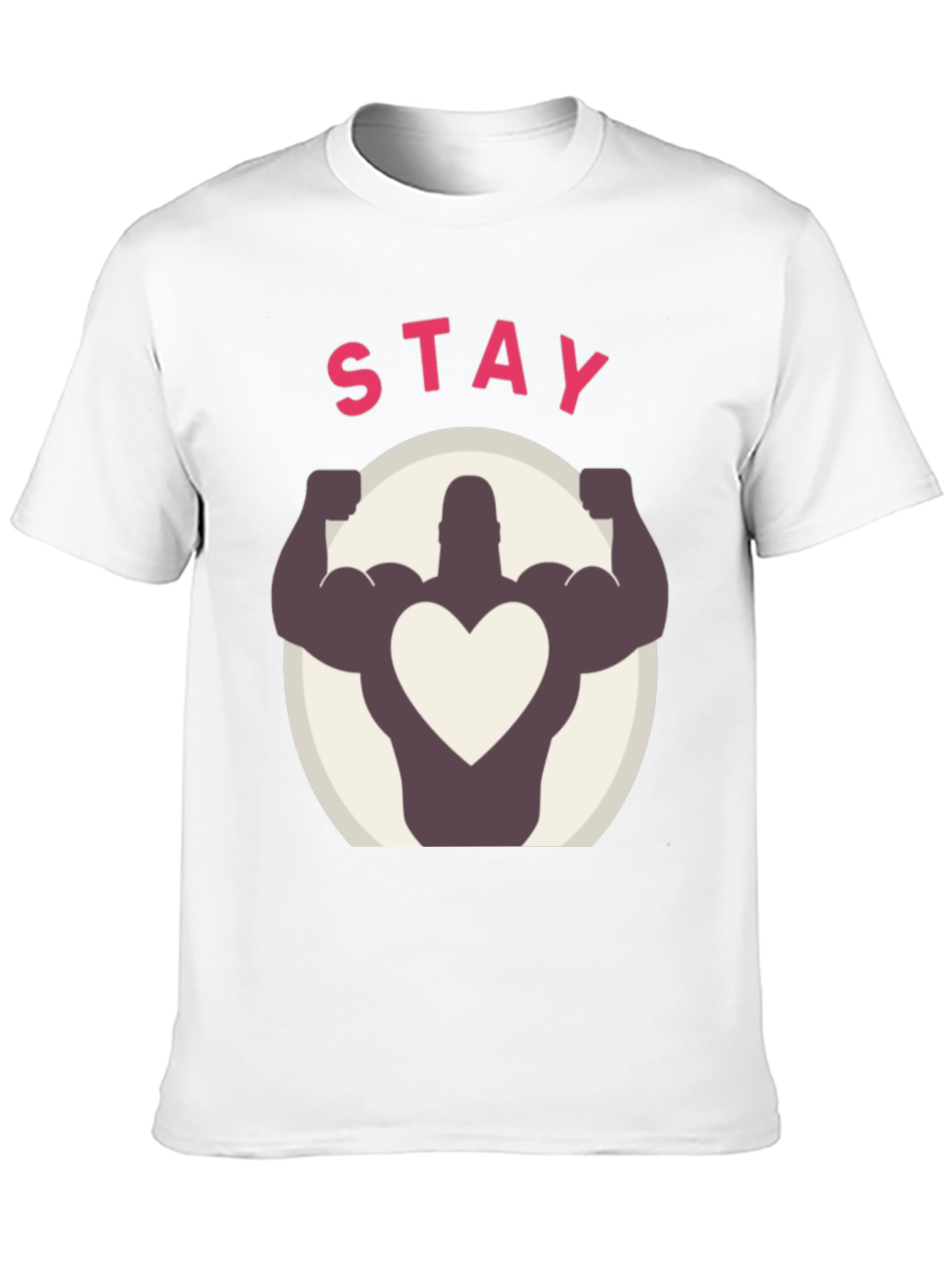 Stay Strong Heart Graphic Tee