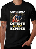 Retired Cameraman Legend T-Shirt