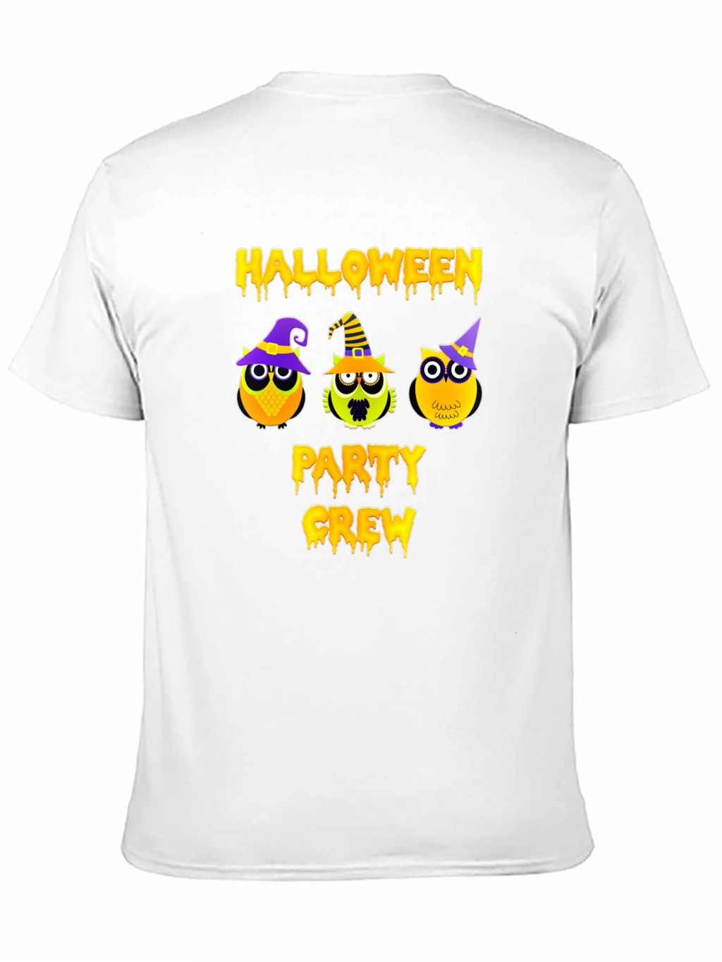 Halloween Party Crew Owl T-Shirt