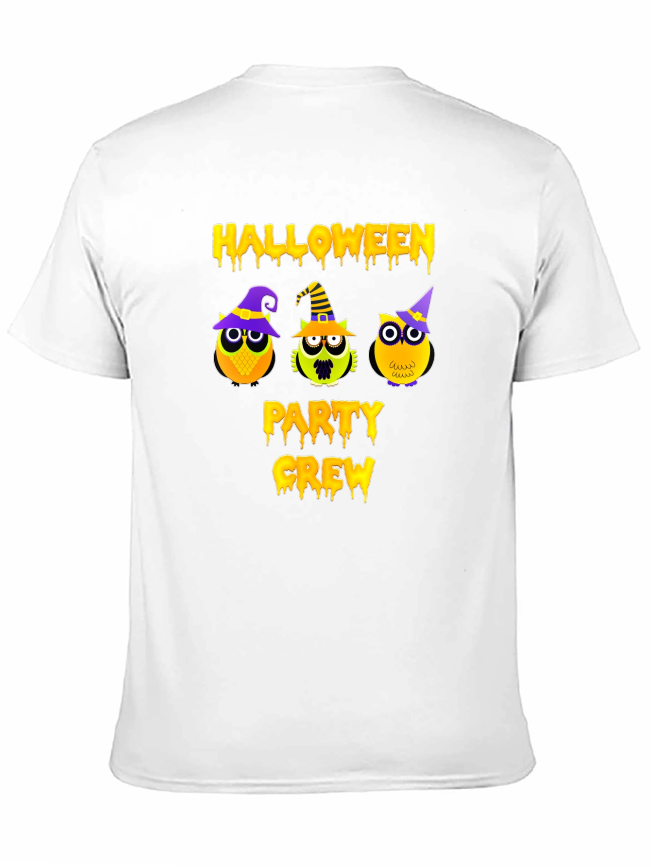 Halloween Party Crew Owl T-Shirt