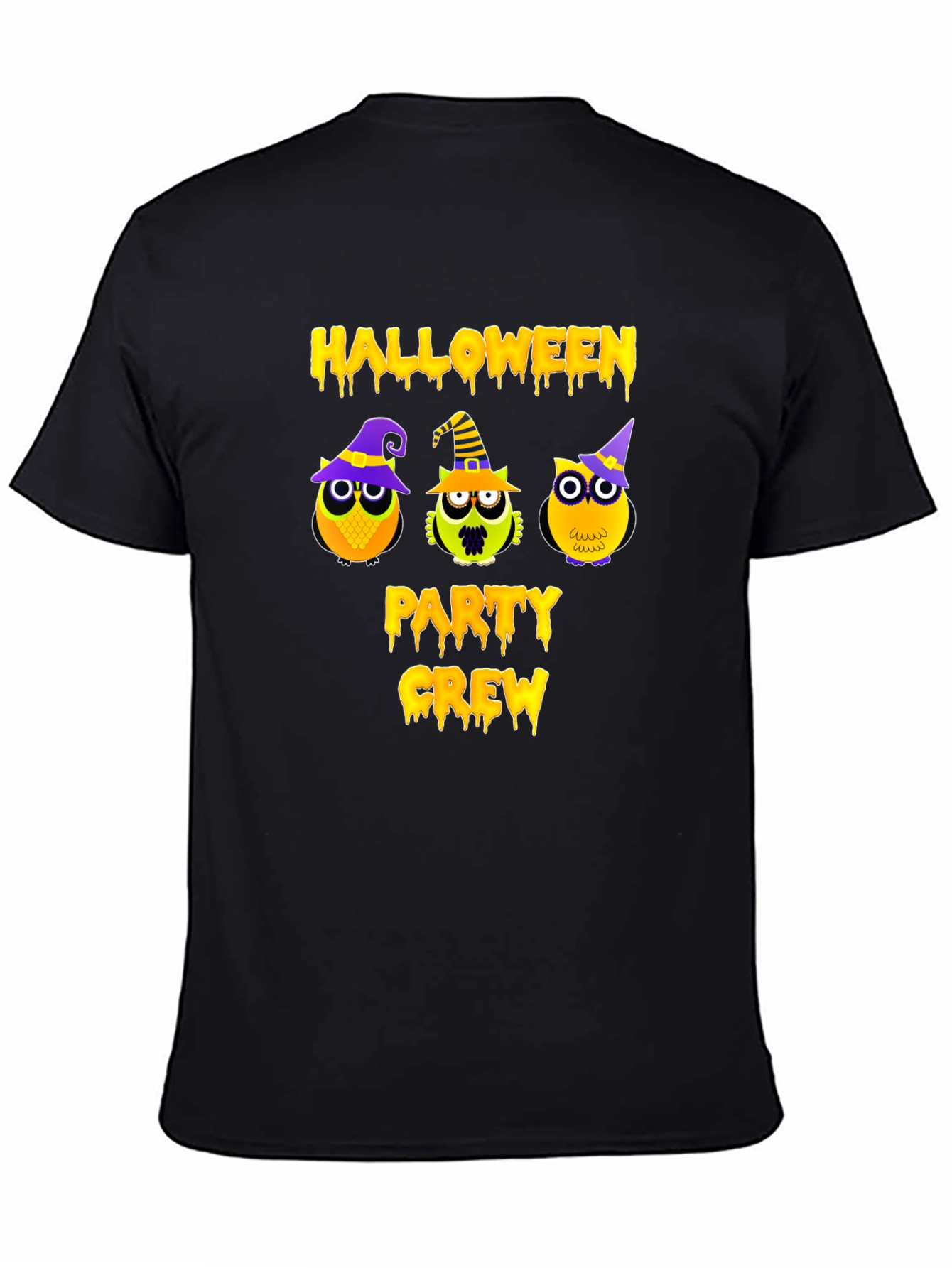 Halloween Party Crew Owl T-Shirt