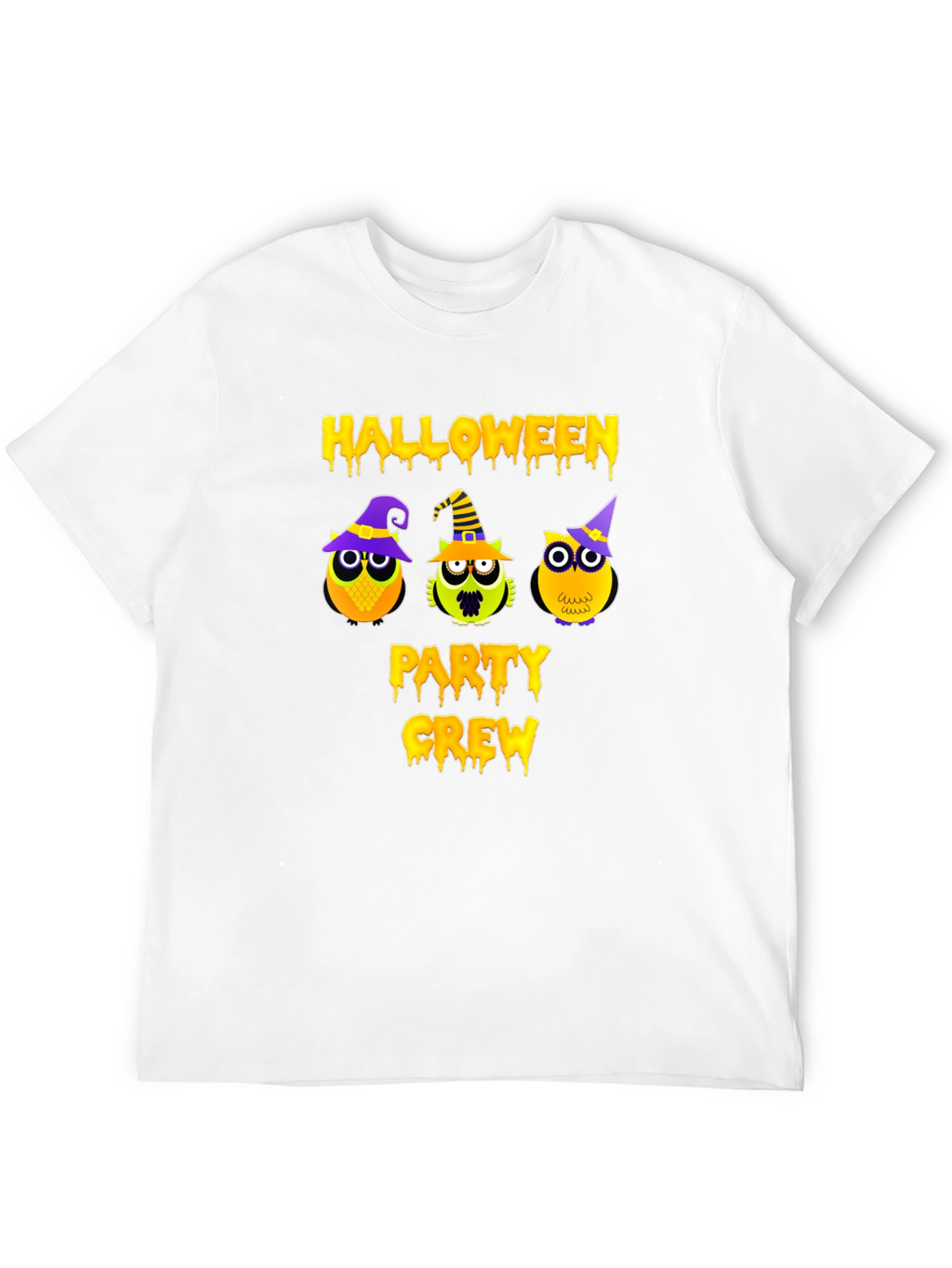 Halloween Party Crew Owl T-Shirt