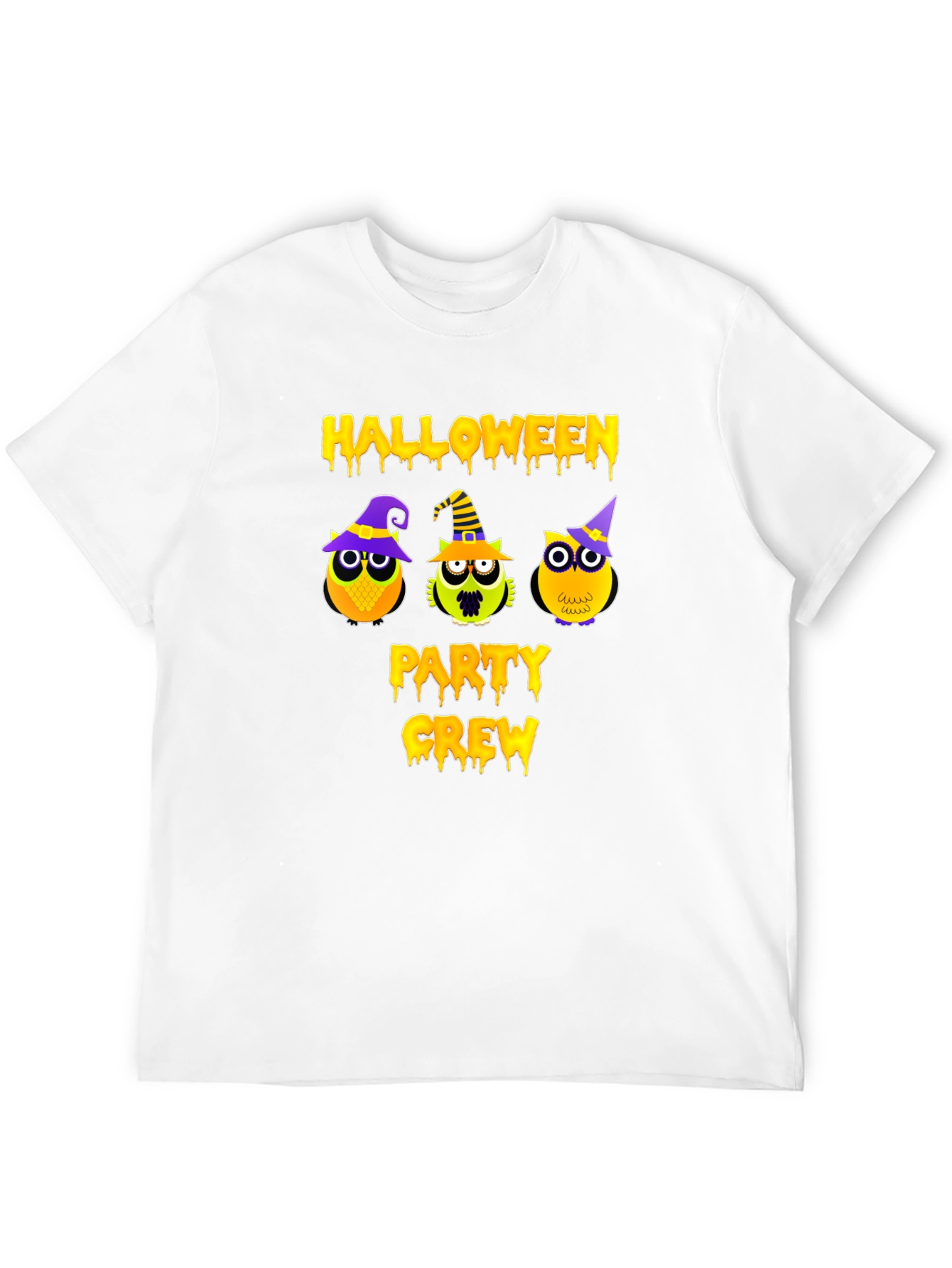 Halloween Party Crew Owl T-Shirt