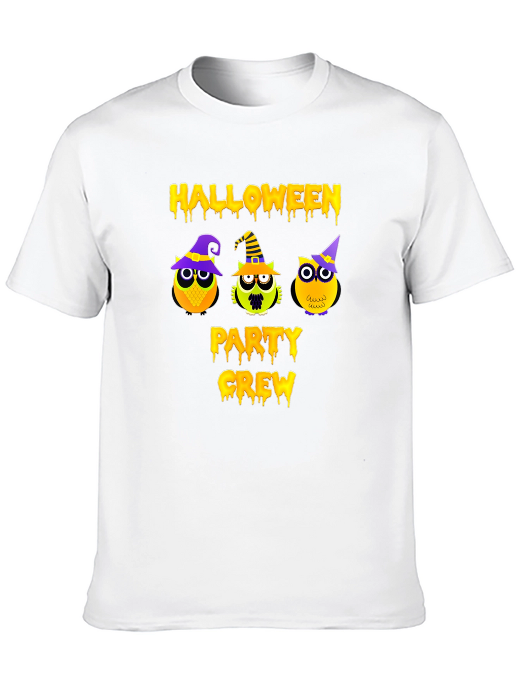 Halloween Party Crew Owl T-Shirt
