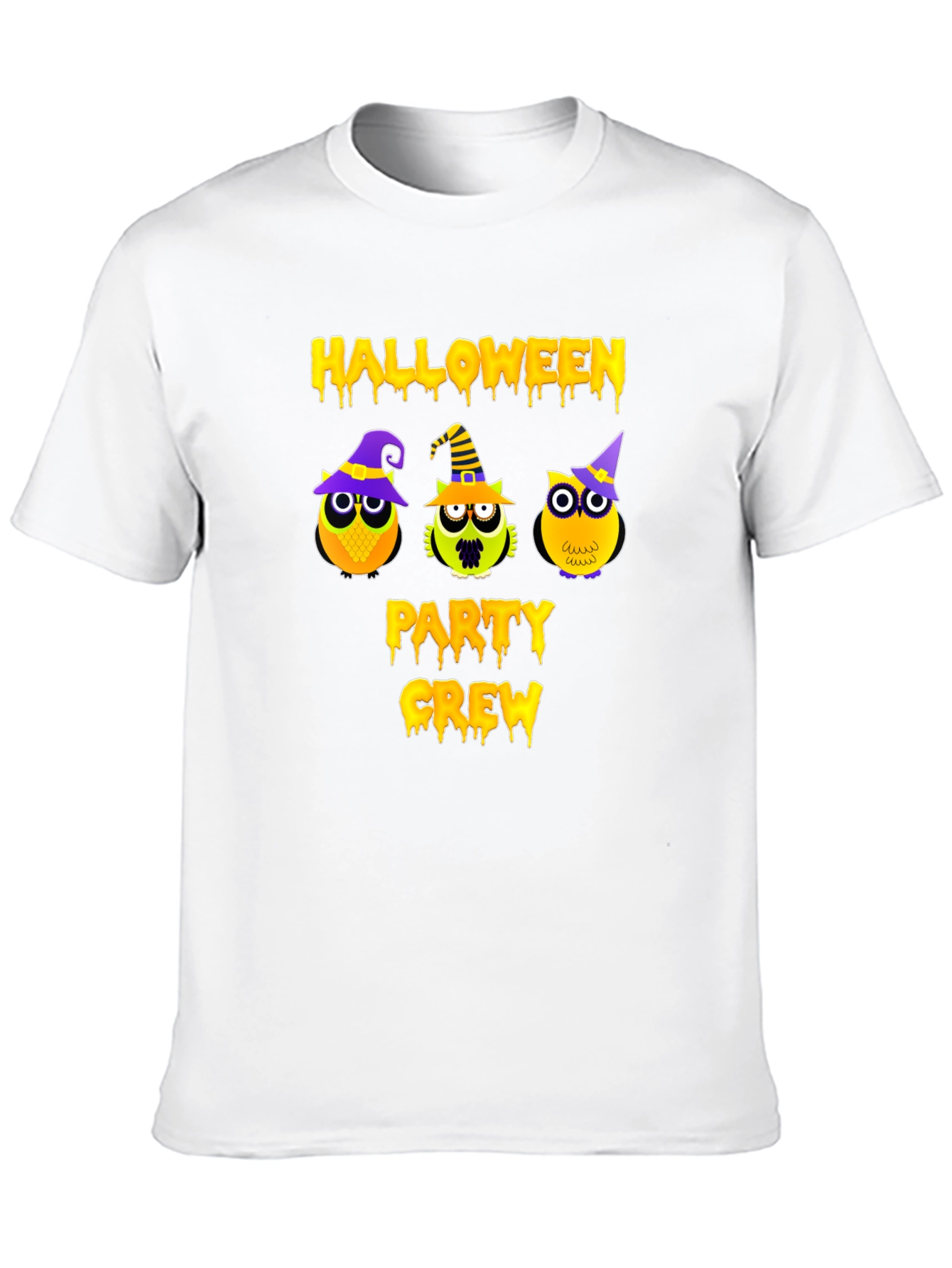Halloween Party Crew Owl T-Shirt