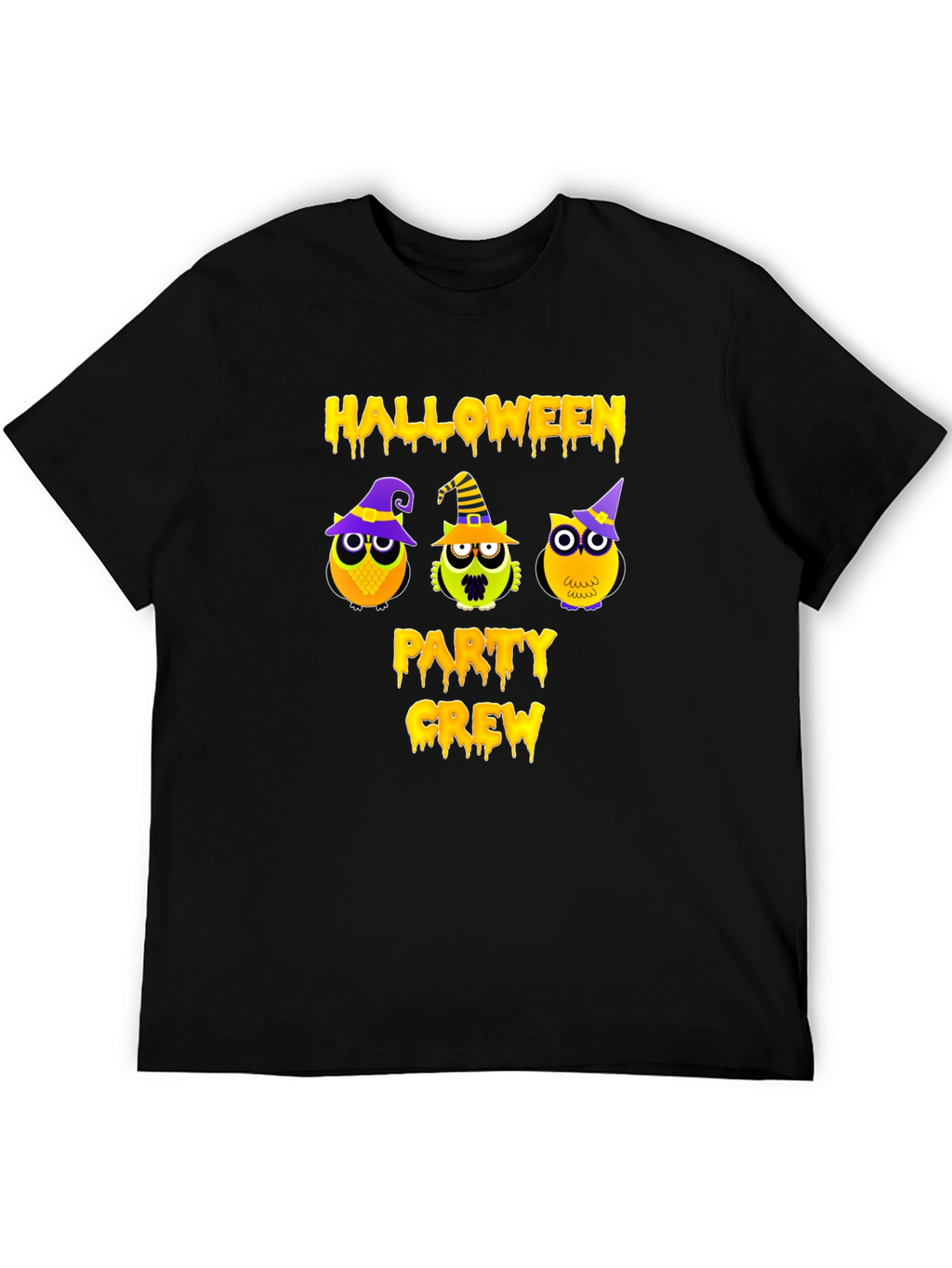 Halloween Party Crew Owl T-Shirt