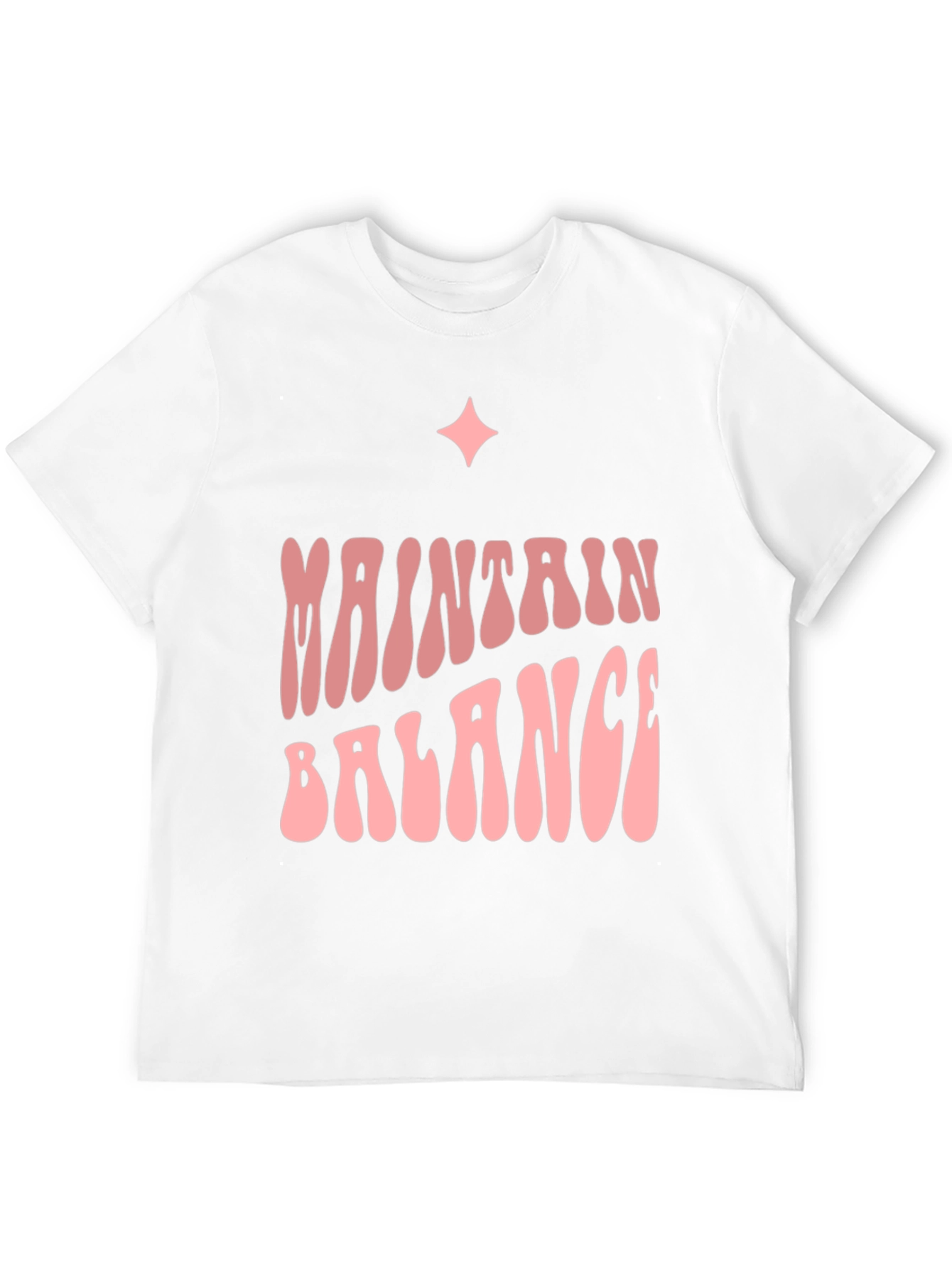 Maintain Balance Graphic Tee - Trendy Comfort