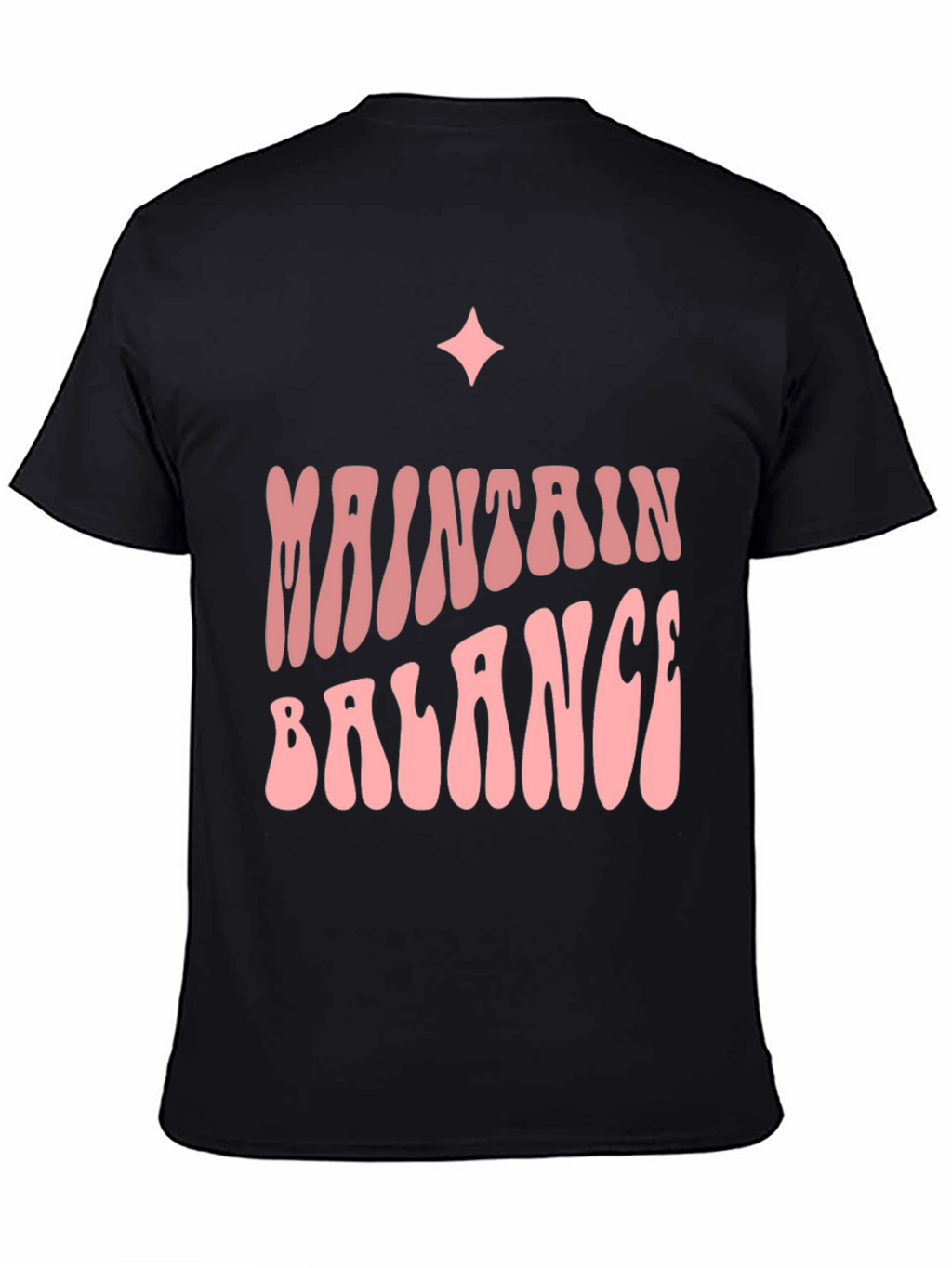 Maintain Balance Graphic Tee - Trendy Comfort