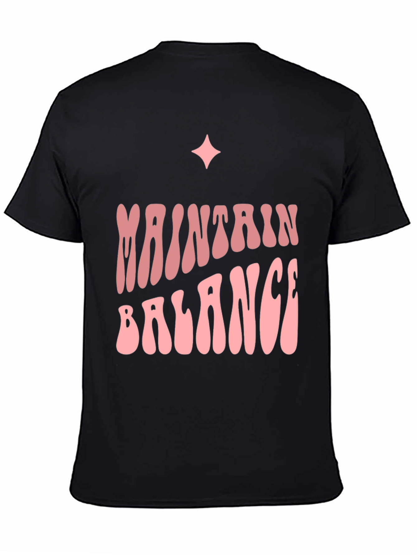 Maintain Balance Graphic Tee - Trendy Comfort