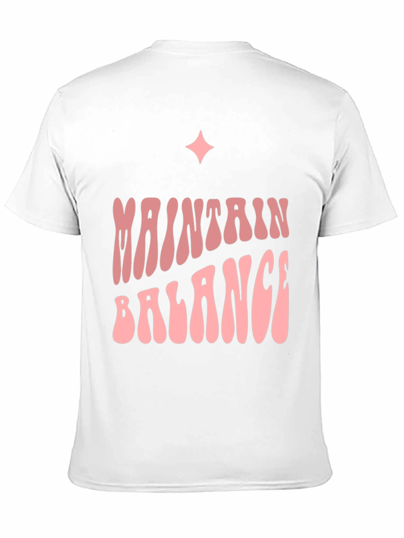 Maintain Balance Graphic Tee - Trendy Comfort