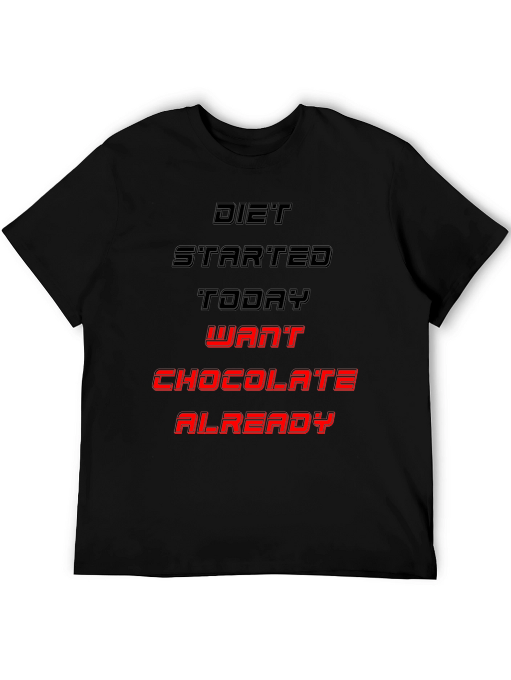Diet Started Today Funny T-Shirt