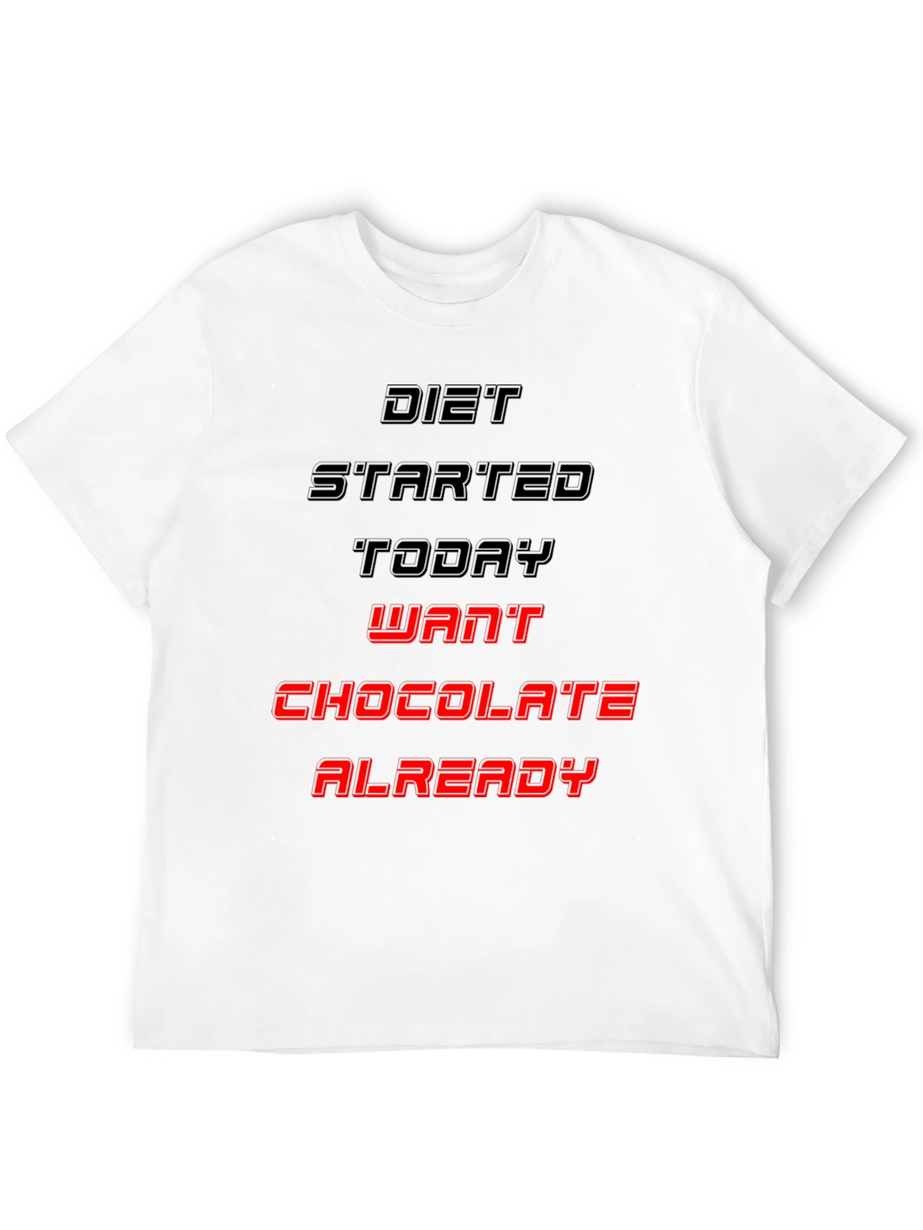 Diet Started Today Funny T-Shirt