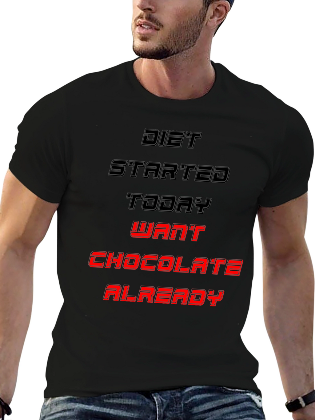 Diet Started Today Funny T-Shirt