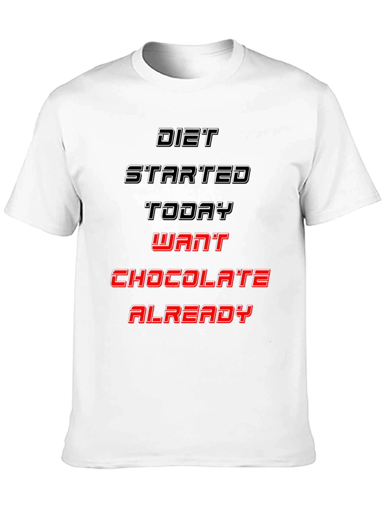 Diet Started Today Funny T-Shirt