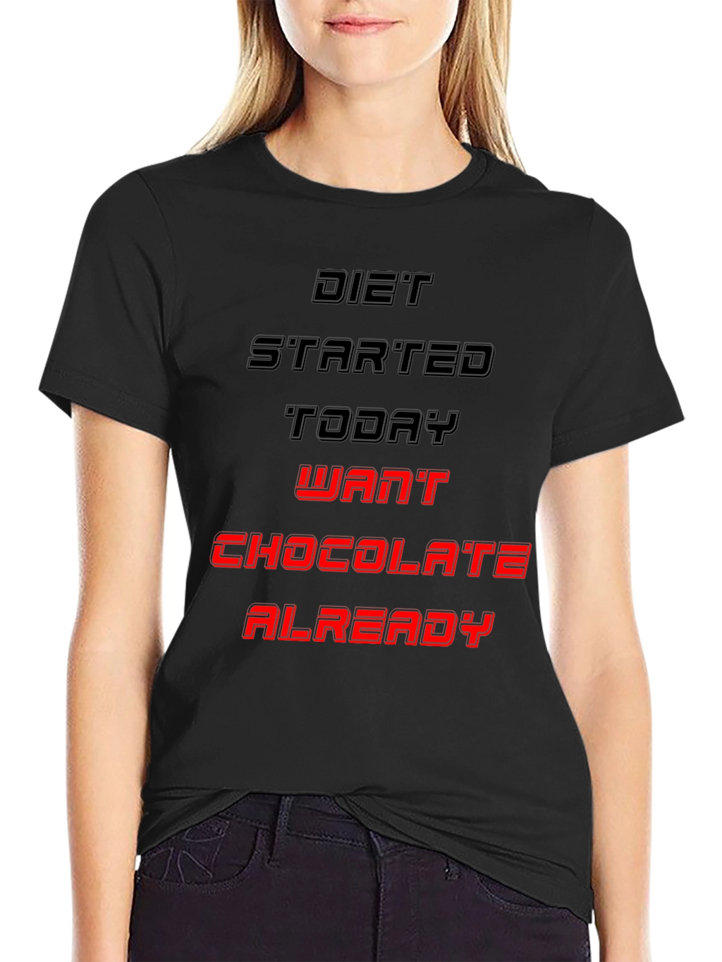 Diet Started Today Funny T-Shirt