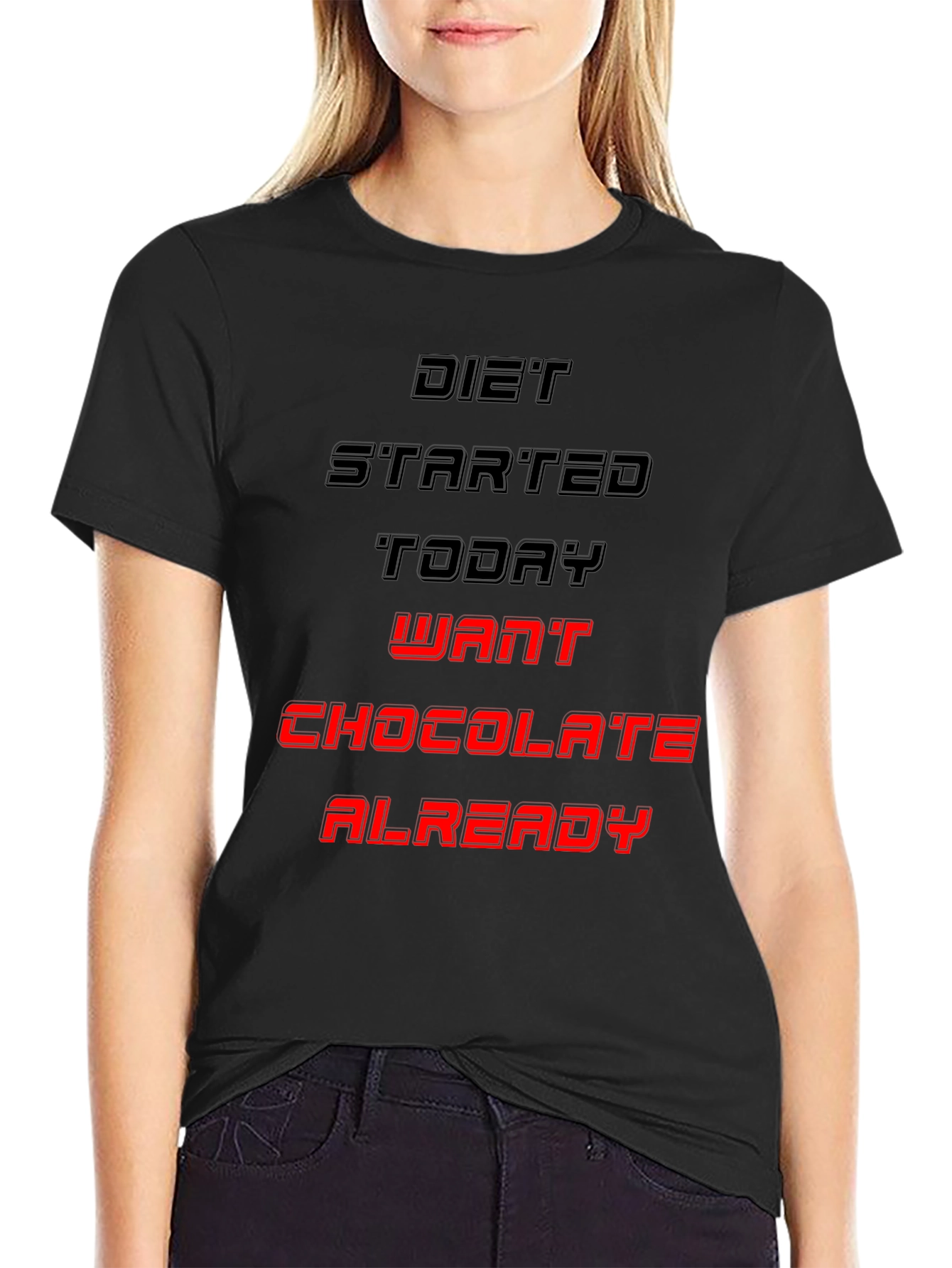 Diet Started Today Funny T-Shirt