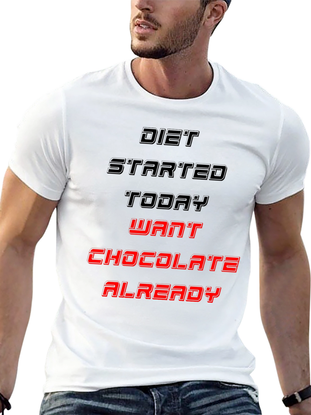 Diet Started Today Funny T-Shirt