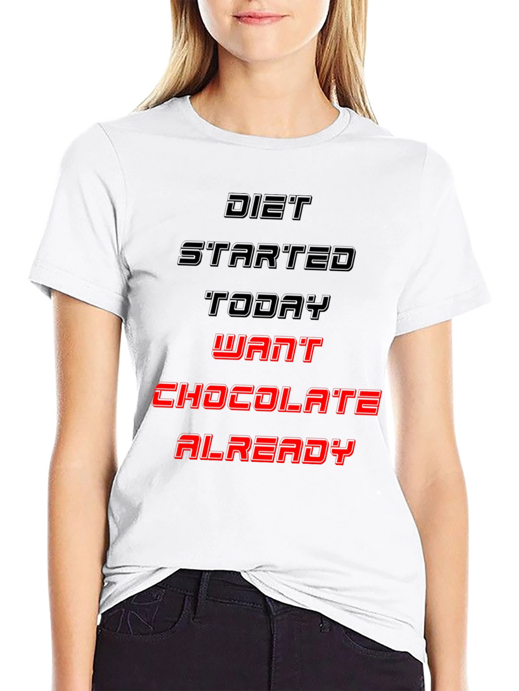 Diet Started Today Funny T-Shirt