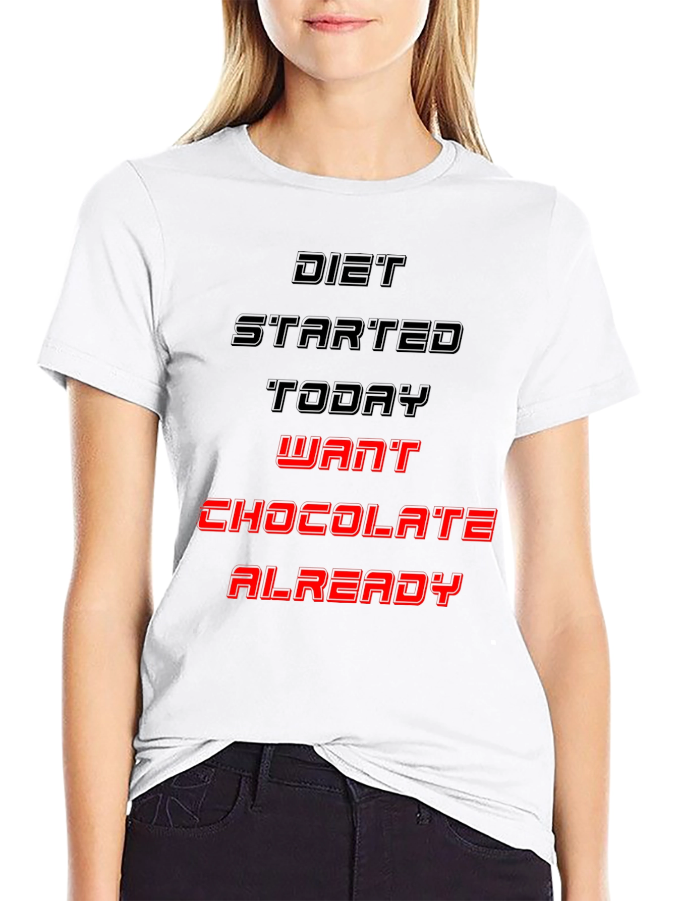 Diet Started Today Funny T-Shirt
