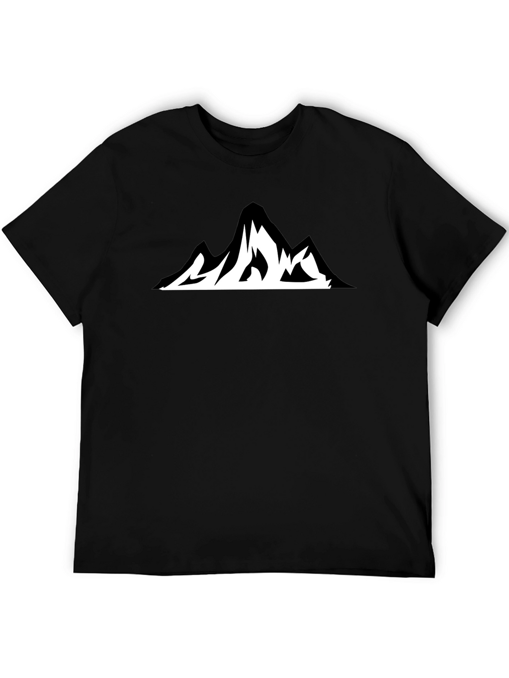 Mountain Graphic T-Shirt - Black