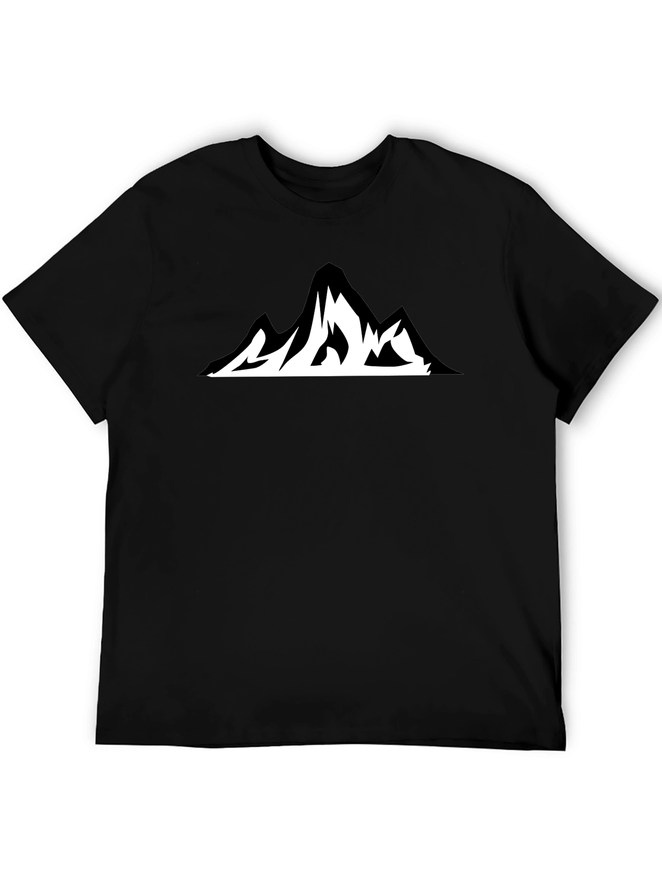 Mountain Graphic T-Shirt - Black