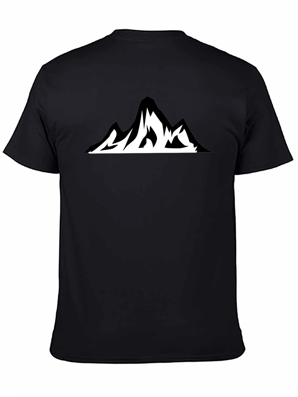 Mountain Graphic T-Shirt - Black
