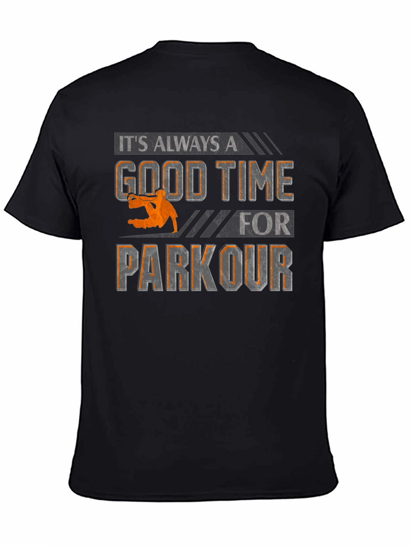 Parkour Time Graphic Tee - Urban Style