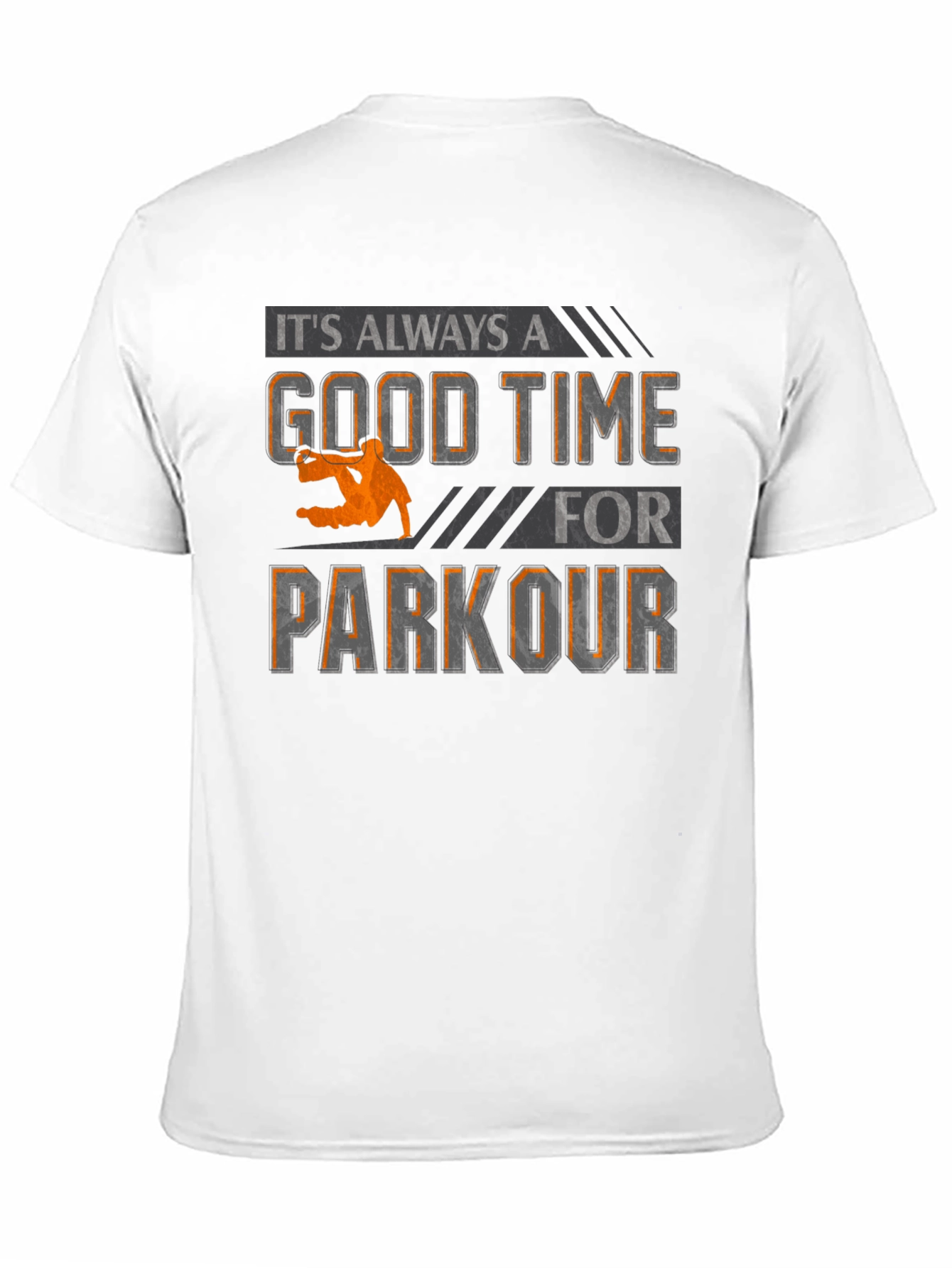 Parkour Time Graphic Tee - Urban Style
