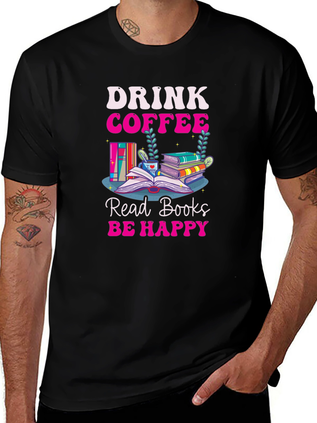 Drink Coffee Read Books T-Shirt