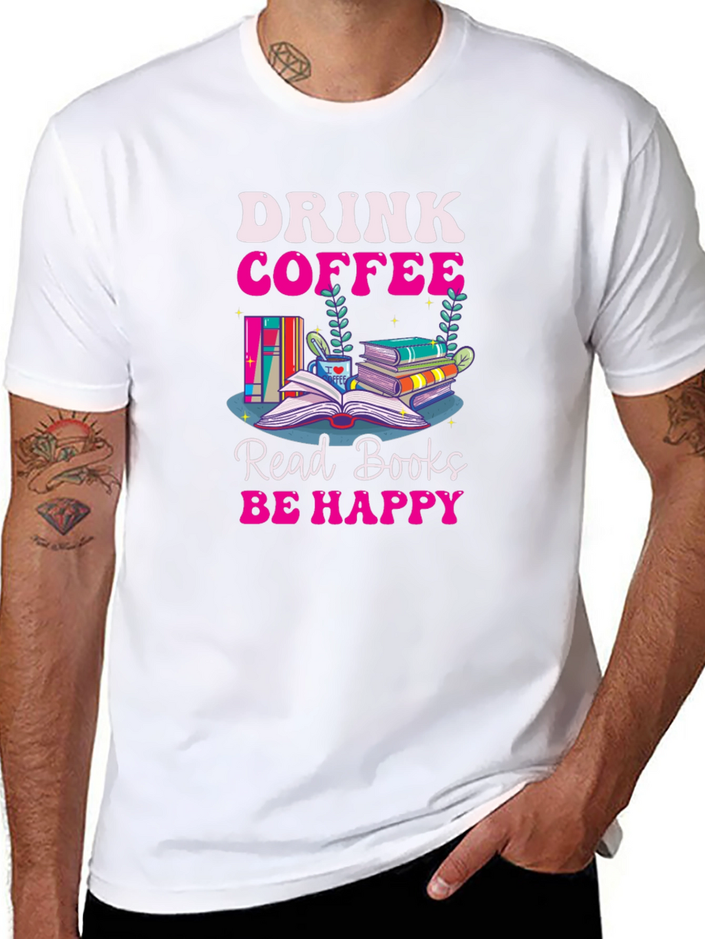 Drink Coffee Read Books T-Shirt