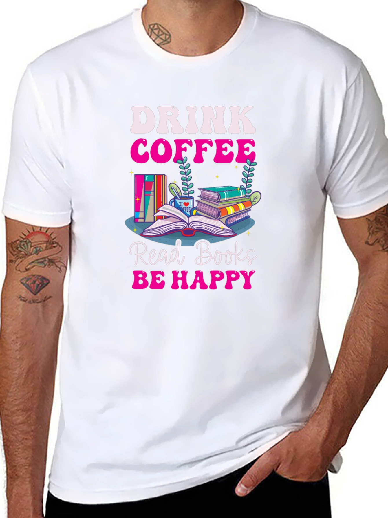Drink Coffee Read Books T-Shirt