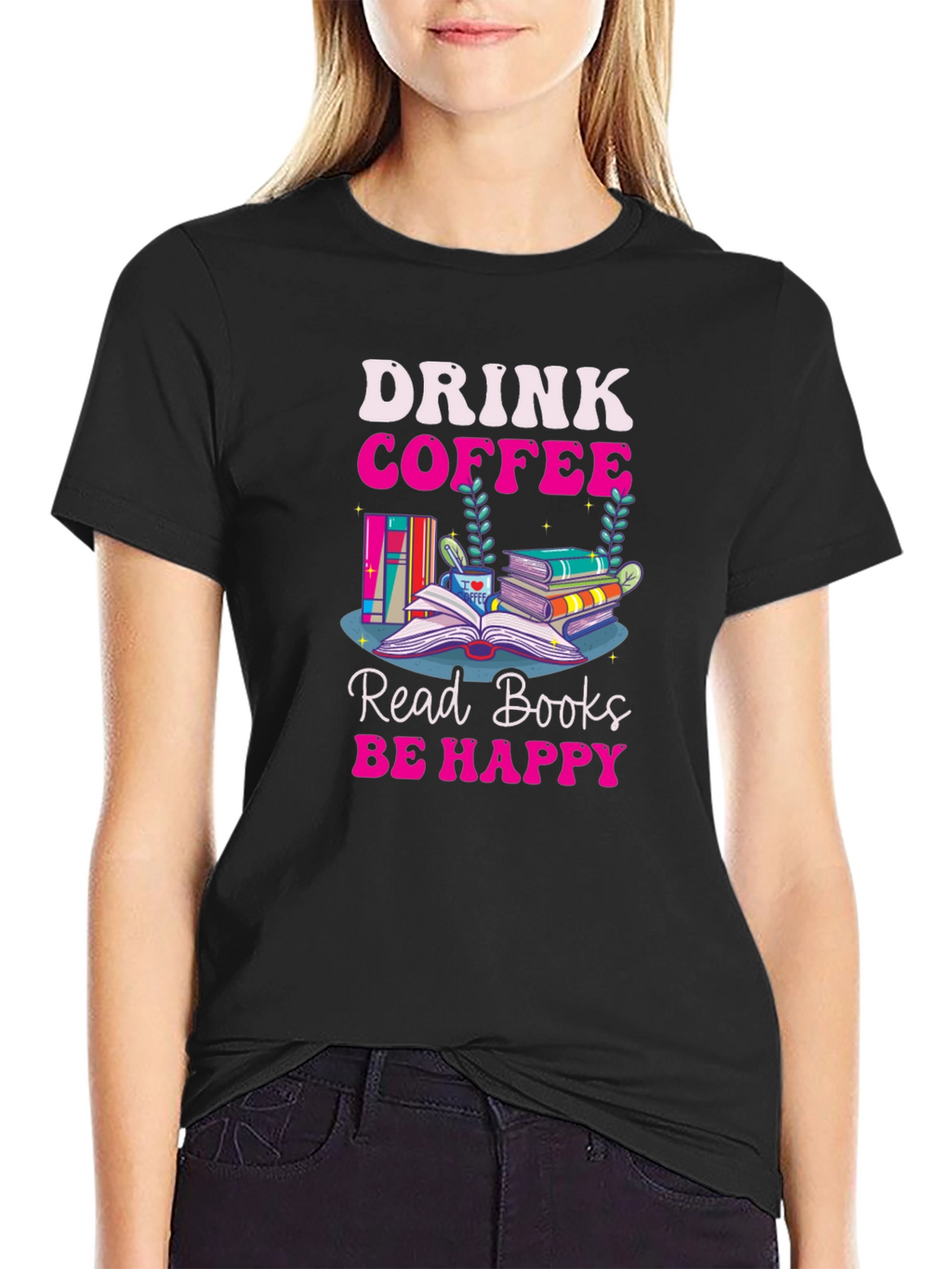Drink Coffee Read Books T-Shirt
