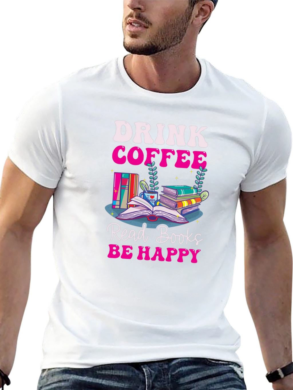 Drink Coffee Read Books T-Shirt