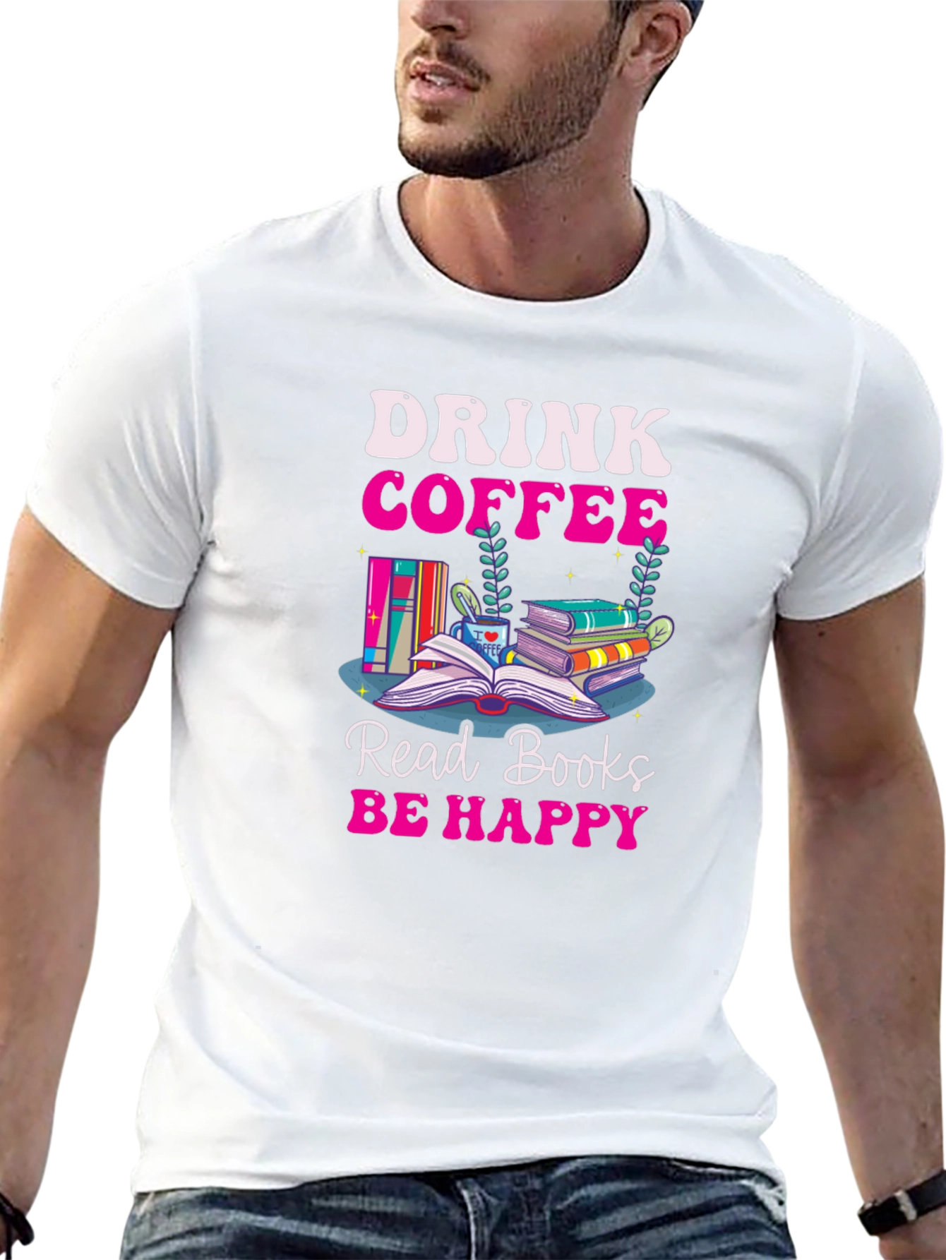 Drink Coffee Read Books T-Shirt