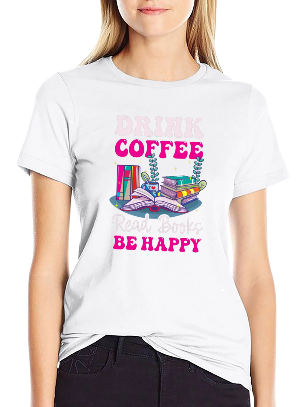 Drink Coffee Read Books T-Shirt