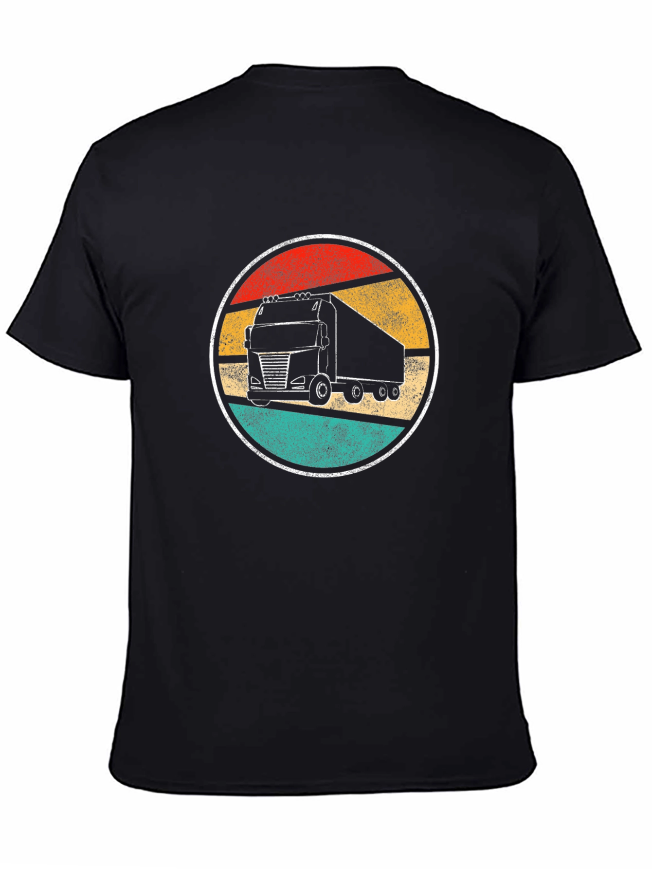 Retro Trucker T-Shirt - Vintage Style