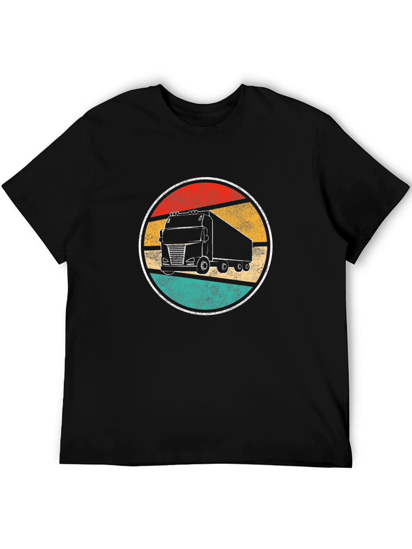 Retro Trucker T-Shirt - Vintage Style